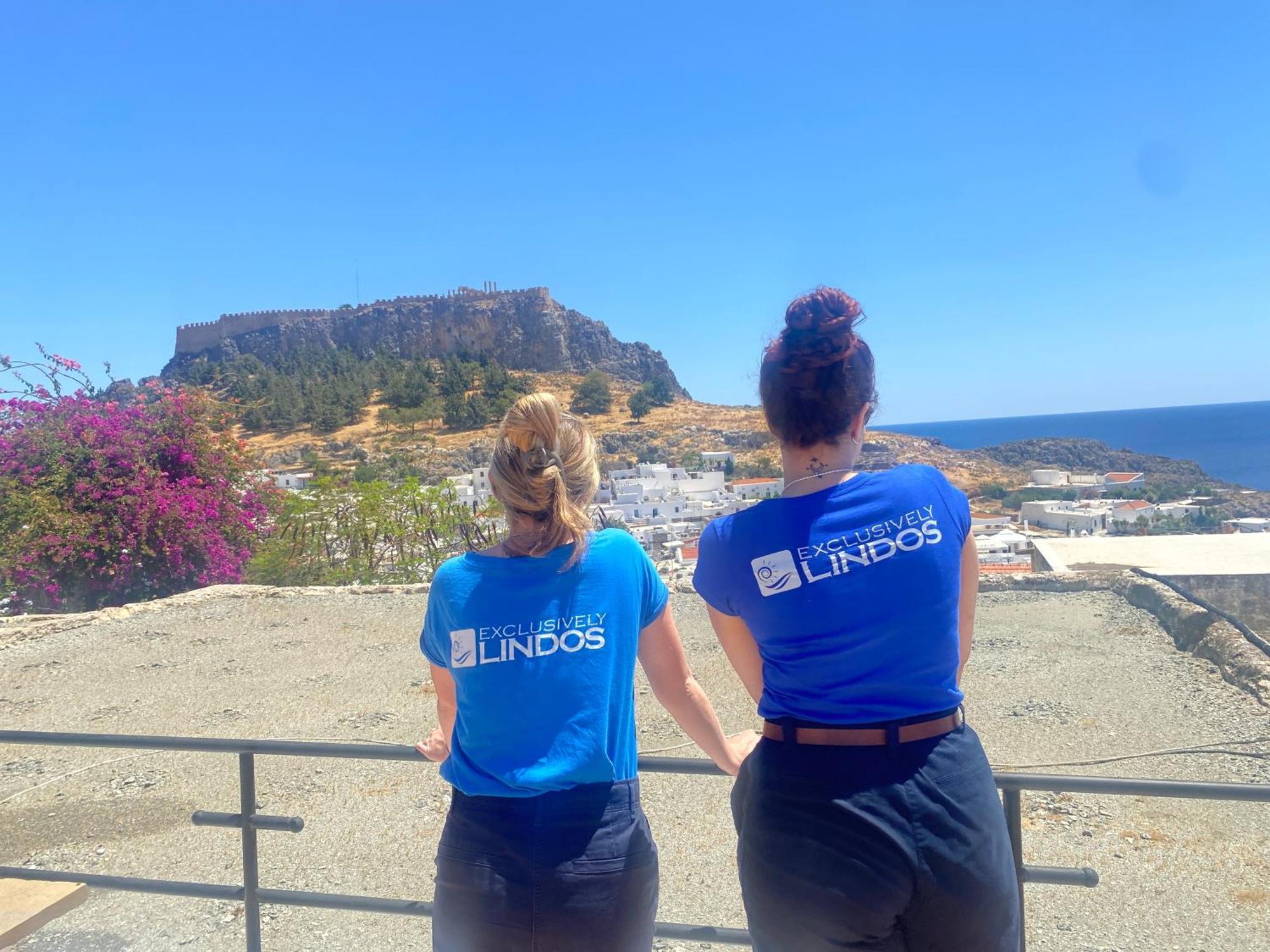 Villa Valasia Lindos With Acropolis View 외부 사진